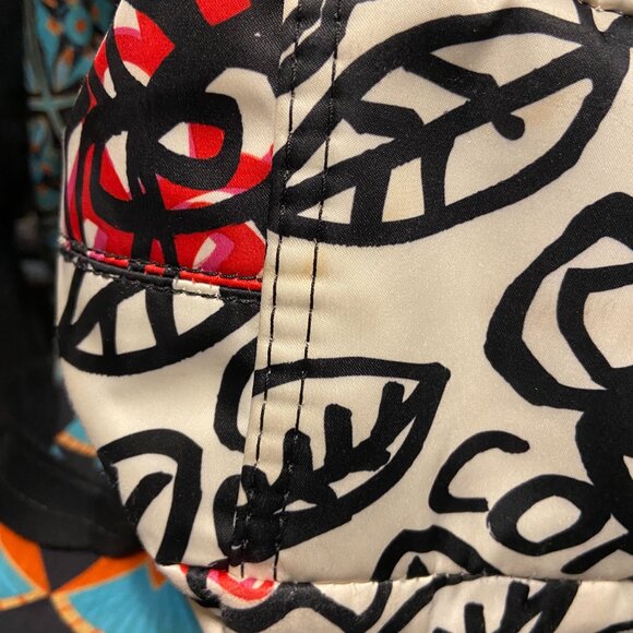 COACH Floral Poppy Graffiti Tote Bag - Like New! - Picture 6 of 16